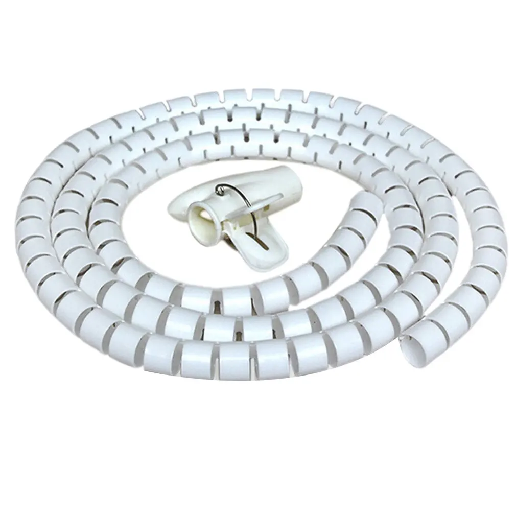 

PE Cable Management Collection Tube Winding Tube Harness Wire Tube Computer Wire Management Wire Device Cable Protection Tube