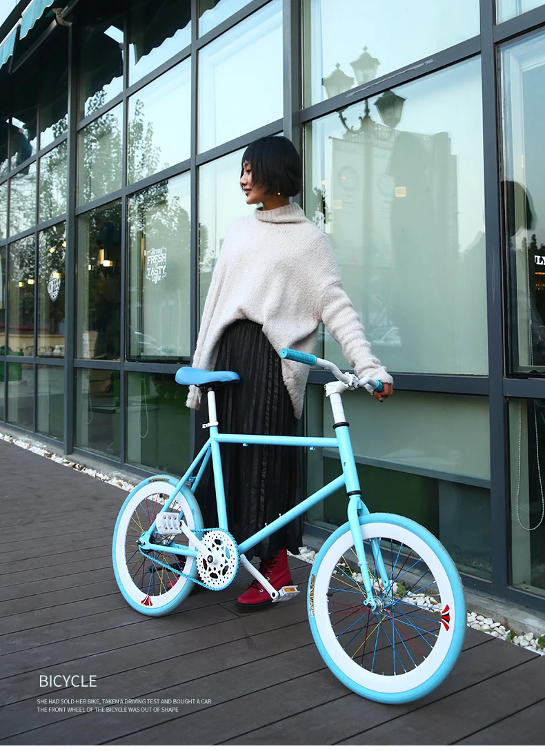 X-Front бренд углеродистая сталь 20 дюймов колеса задние педали тормоза fiets fixie женский дорожный велосипед фиксированная передача детский велосипед