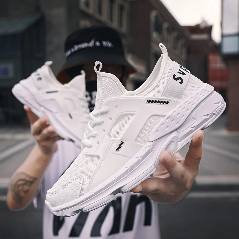 Новинка 2019 удобные кроссовки для бега спортивная обувь Мужские дышащие на