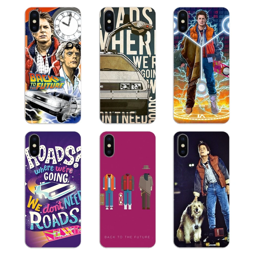 Майкл Дж. Лиса Back to the Future 1985 Цитата плакат телефон чехлы для Samsung Galaxy Note 8 9 S9 S10 A8 A9