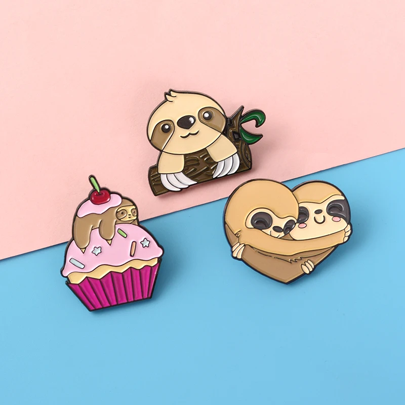 Эмалированные броши в виде обезьяны значок на булавке для одежды сумки