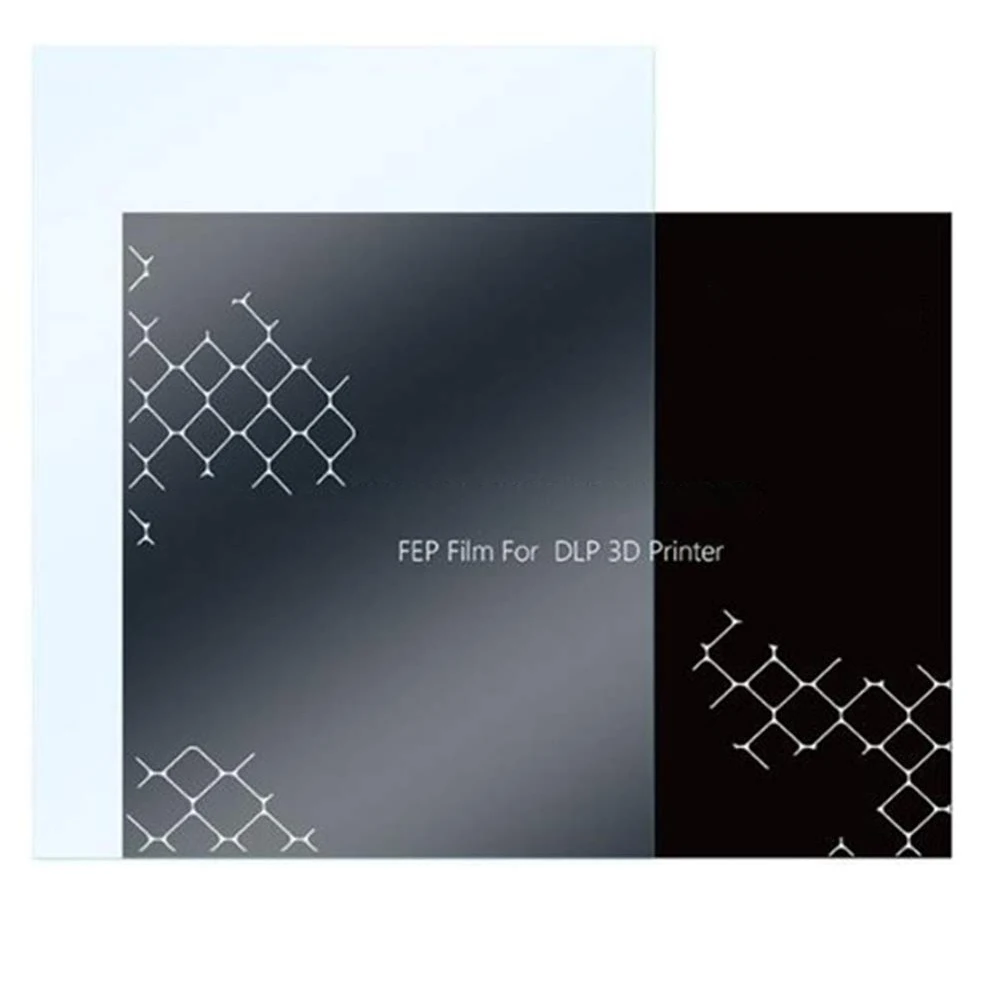 

5pcs/lot 280x200x0.15mm FEP Films 0.15mm Thickness for UV DLP LCD SLA Resin 3D Printers Plastic Smooth Surface