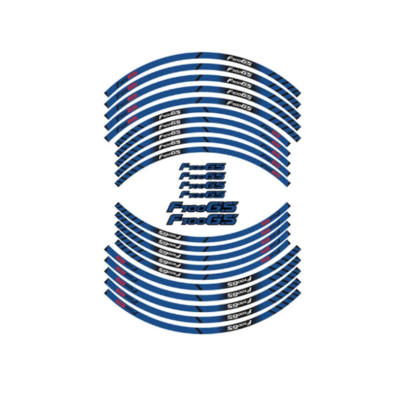 Новые светоотражающие наклейки для шин мотоцикла декоративные BMW F700GS |