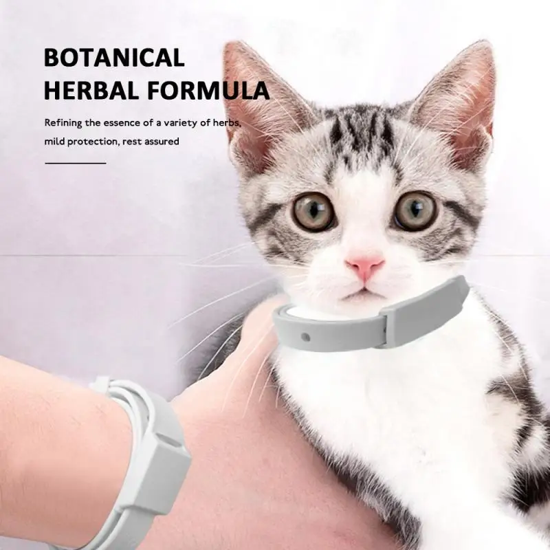 

Cat Collar 8 Month Flea & Tick Prevention Collar For Cats Dog Mosquitoes Repellent Collar dog Cat Collar Cat Accessories
