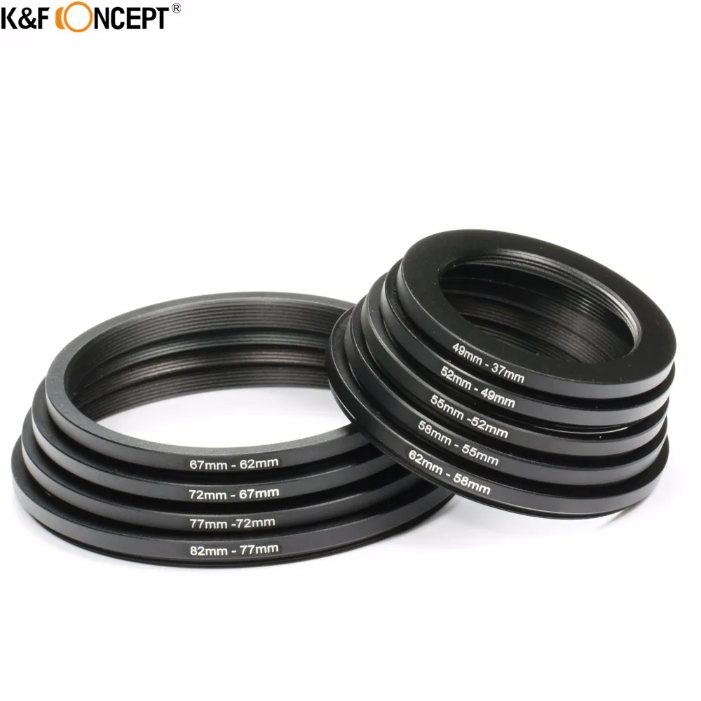 K &amp F CONCEPT 18 шт. фильтры для объектива камеры повышающий/понижающий адаптер Набор
