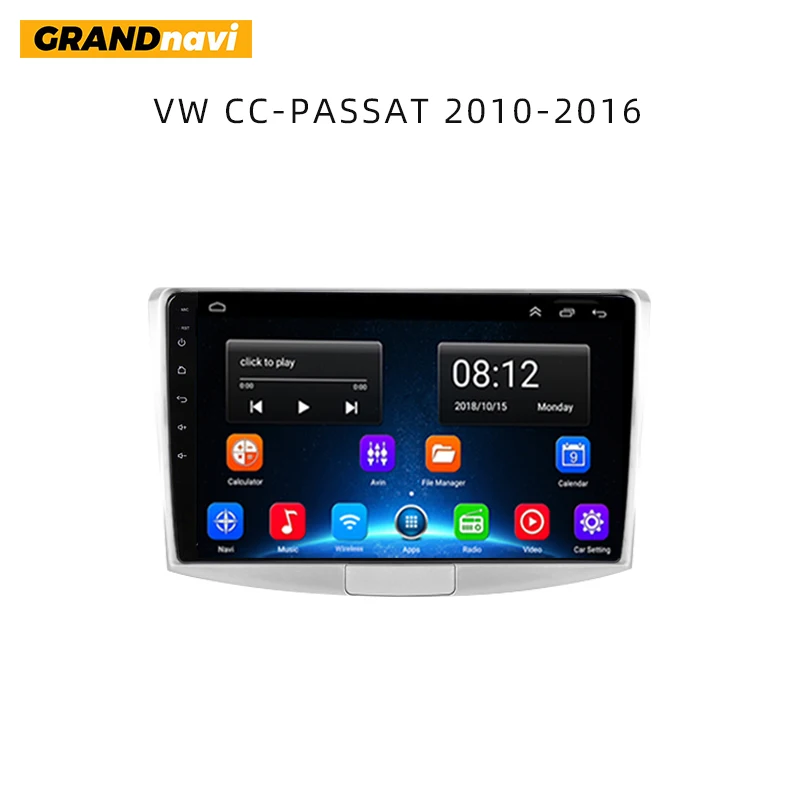 

AKAMATE Car Multimedia Player 2 Din Car Radio For VW CC-PASSAT 2010-2016 CarPlay Auto Radio Bluetooth Navigation