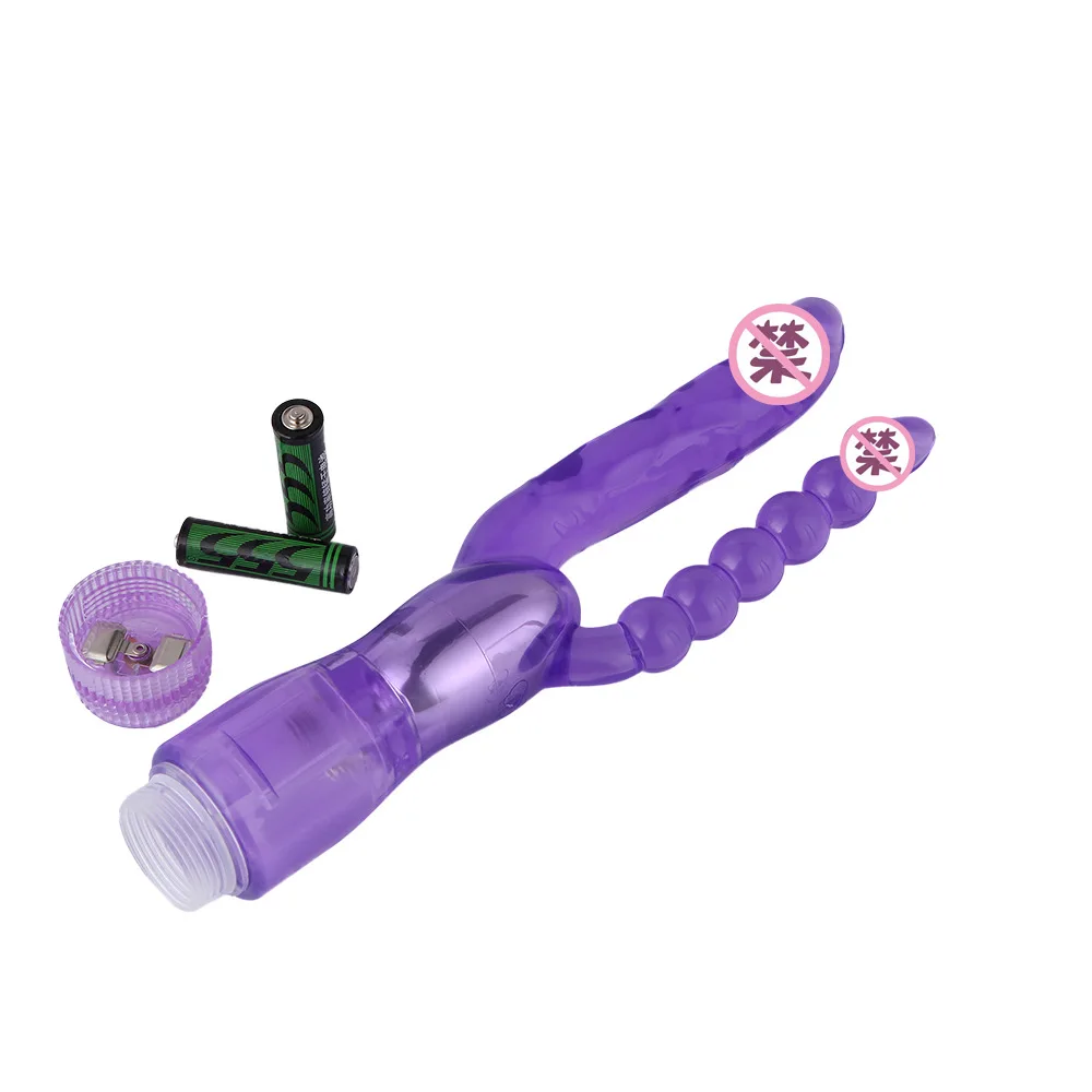 Женский G-spot анус двойной стимуляции AV палочка для мастурбации массаж Вибратор для взрослых