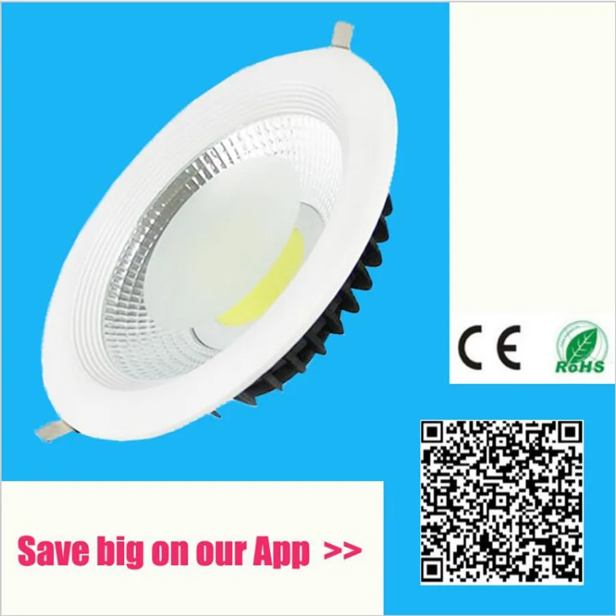 

2023 Ultra gorgeous Dimmable LED COB Downlight AC110V 220V 5W/10W/15W/30w/60w Recessed LED Spot Light Decoration Ceiling Lamp