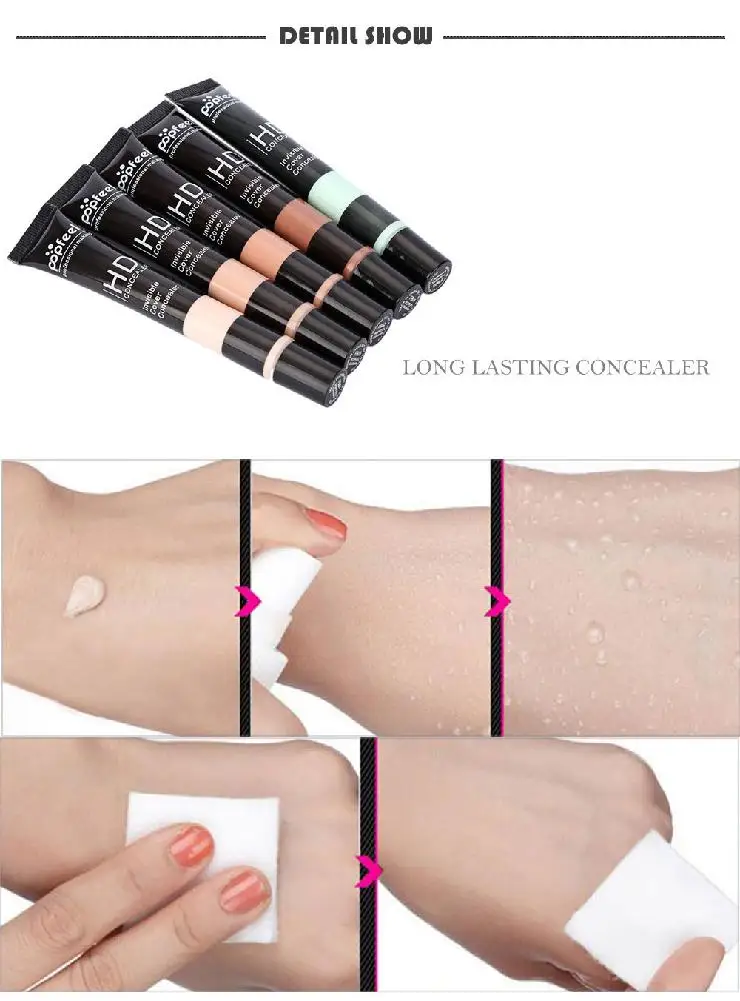 DSstyles Жидкая основа для макияжа лица Освежающий консилер покрытия темных кругов