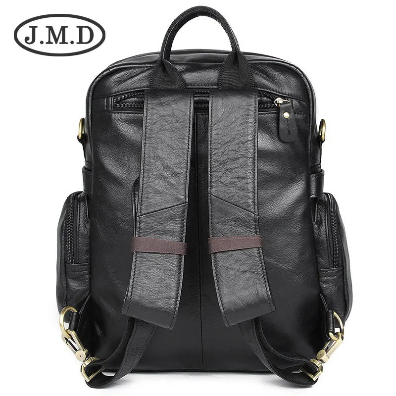 J.M.D 2019 новые высококачественные стильные рюкзаки унисекс из 100% натуральной кожи