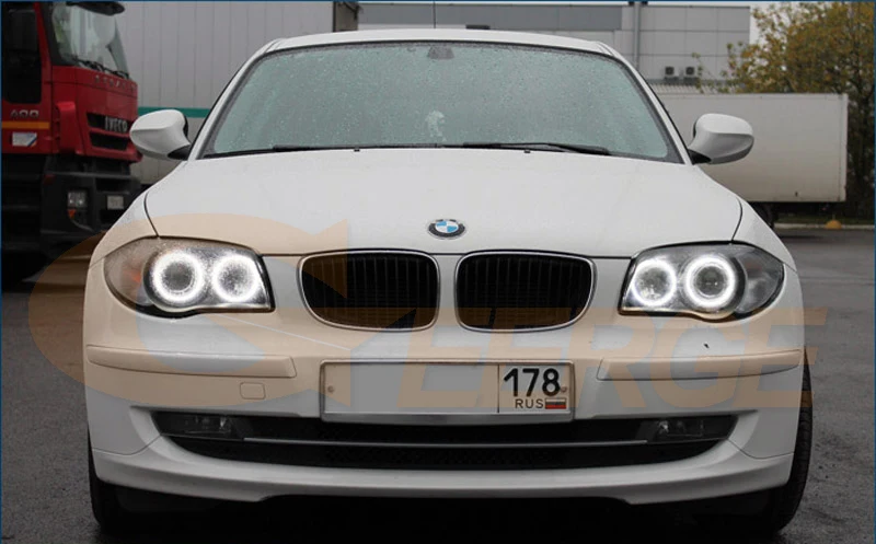 Для BMW 1 серия E81 E82 E87 E88 отличный ультра яркий SMD светодиодный комплект колец