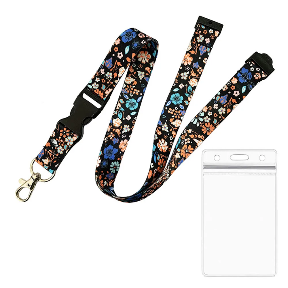 

Neck Strap Lanyard for keys PVC ID Card Holder Gym Mobile Phone Straps USB Badge Holder DIY Hang Rope Lanyard for Phone
