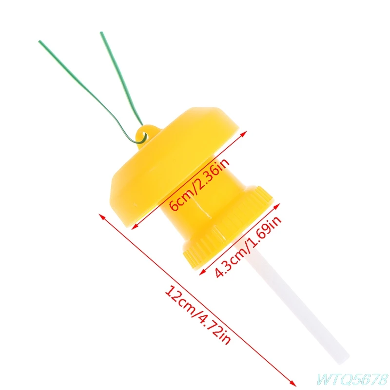 

Fruit Fly Trap Killer Plastic Drosophila Trap Fly Catcher Pest Insect Control
