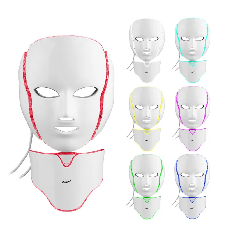 

Маска фотонная электрическая светодиодсветодиодный для лица и шеи, аппарат для микроблейдинга и омоложения кожи лица, лифтинга, удаления а...