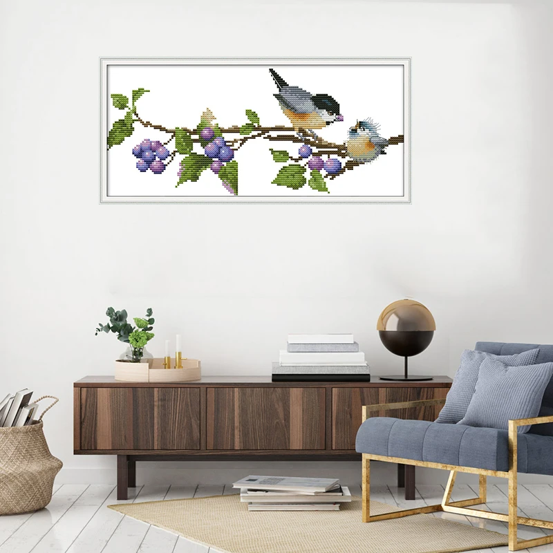 Набор для вышивки крестом Joy Sunday набор рукоделия DMC 11 и 14CT подарочный домашнего