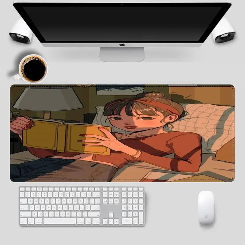 

Factory Direct Lovely Animal Mouse Pad Gaming MousePad Large Big Mouse Mat Desktop Mat Computer Mouse pad For Overwatch