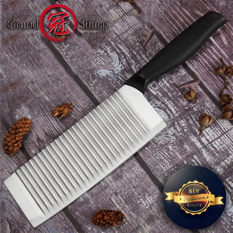 Нож для резки кухонных ножей нож салата овощей французский картофельных чипсов