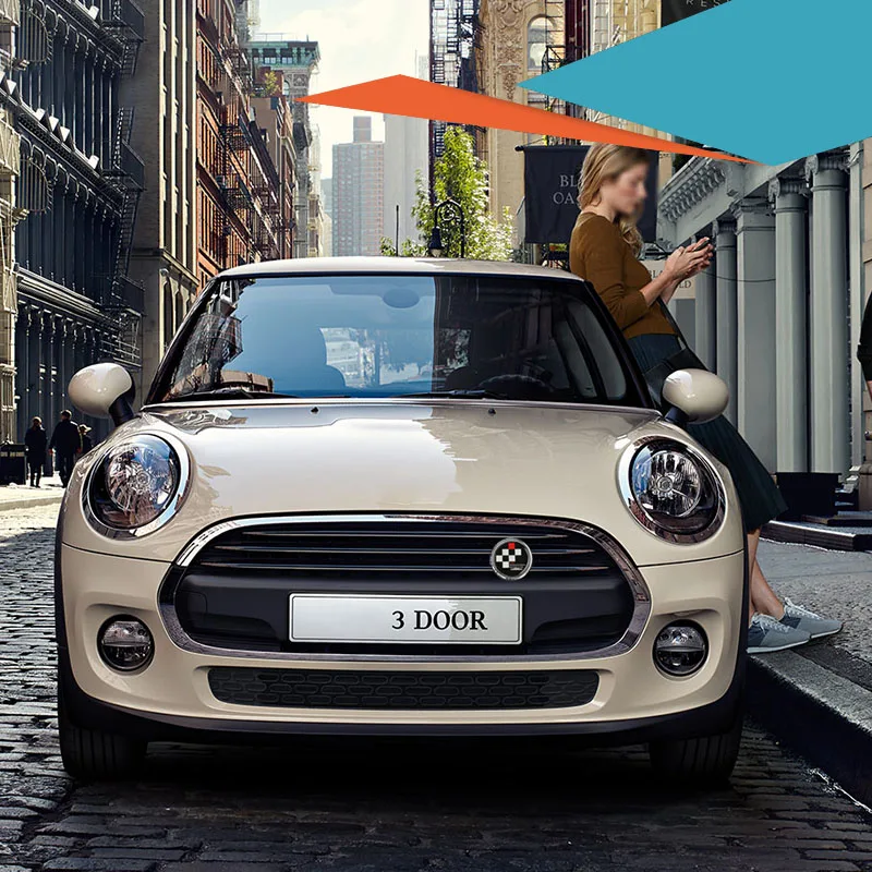 3D наклейка для переднего бампера MINI Cooper JCW S One Countryman R60 R55 R56 R61 F54 F56 F57 F60 аксессуары |