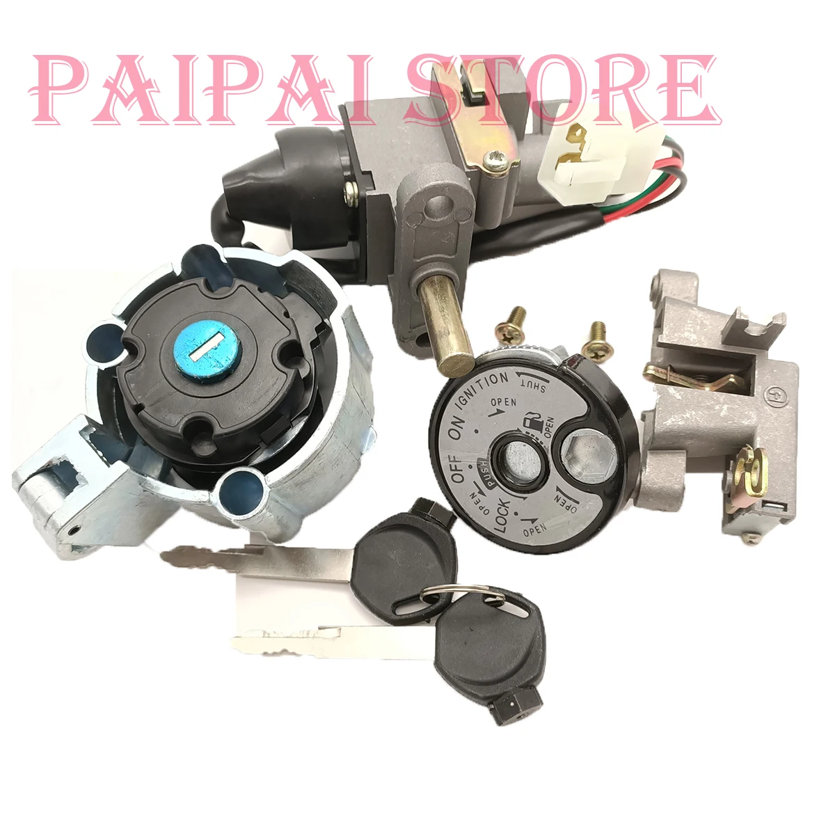 Комплект блокировки COOTER переключатель зажигания клавиши газовой крышки для YAMAHA