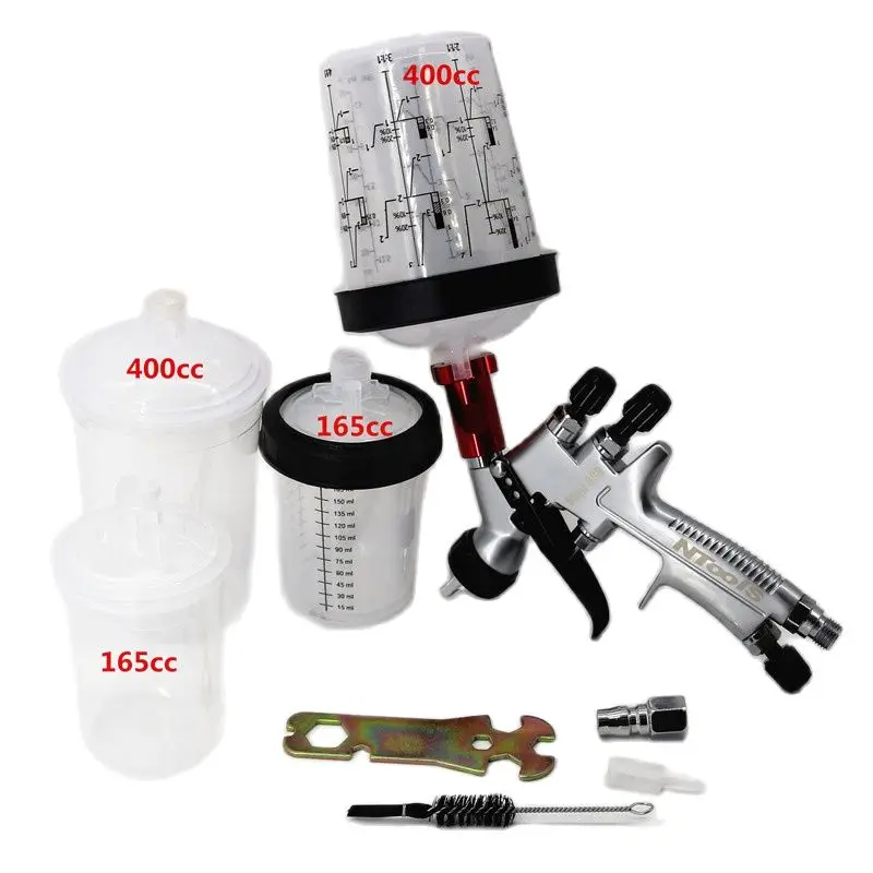 Мини пистолет распылитель краскопульт с 165/1 2 куб. См для смешивания красок и