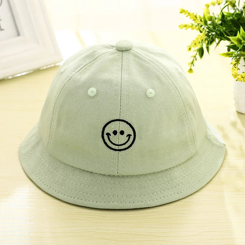 Новинка Сезон весна-лето Солнцезащитная шляпа для маленьких девочек Хлопковая