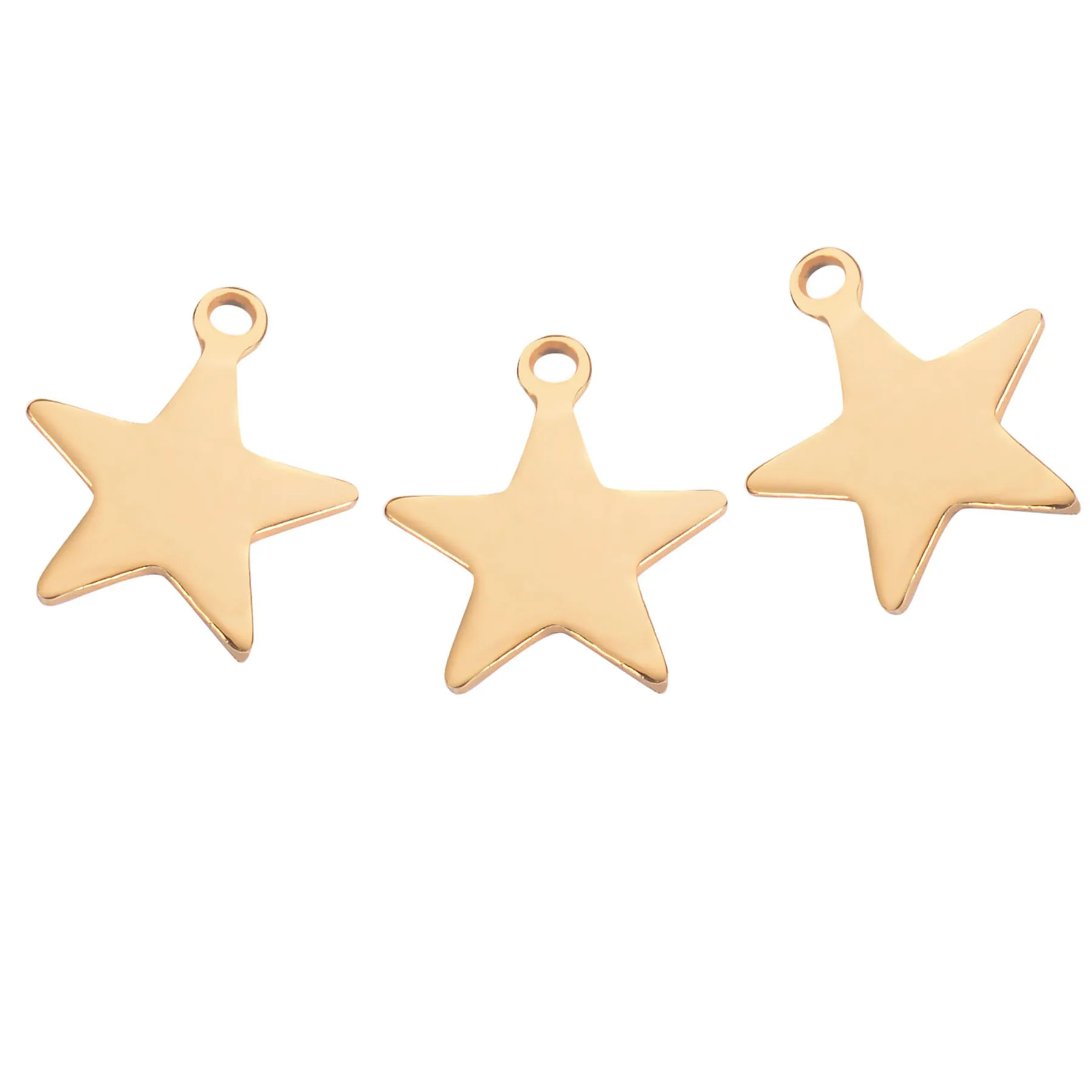 50 шт./партия подвески для браслета из нержавеющей стали