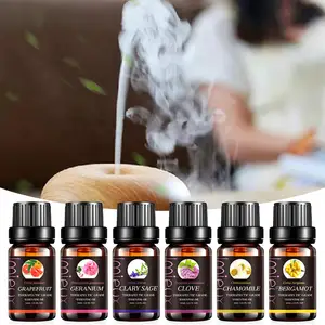 IMIEUX Роза Лимон Оранжевый чистое эфирное масло для ванной диффузор очистки увлажнитель воздуха 10 мл кедрового дерева розмарина Корабль из Великобритании