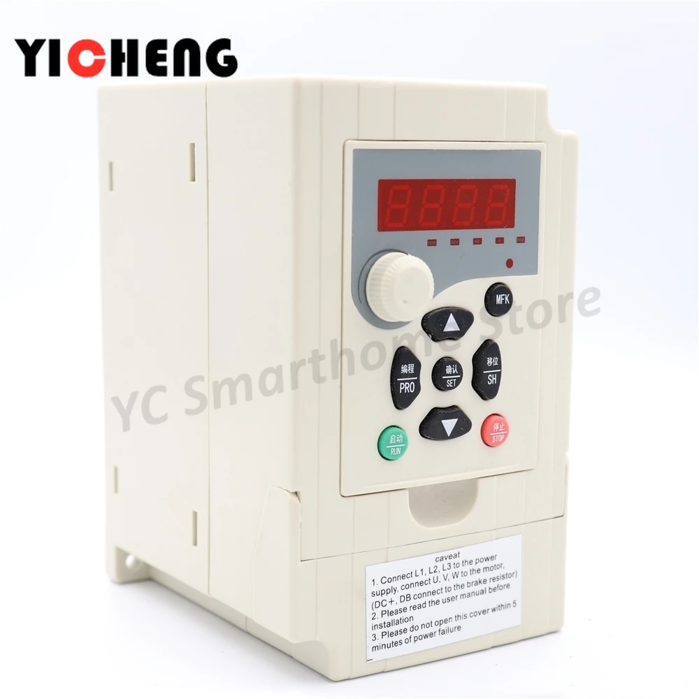 Высокопроизводительный и малошумный мини-двигатель переменного тока-драйвер VFD 0