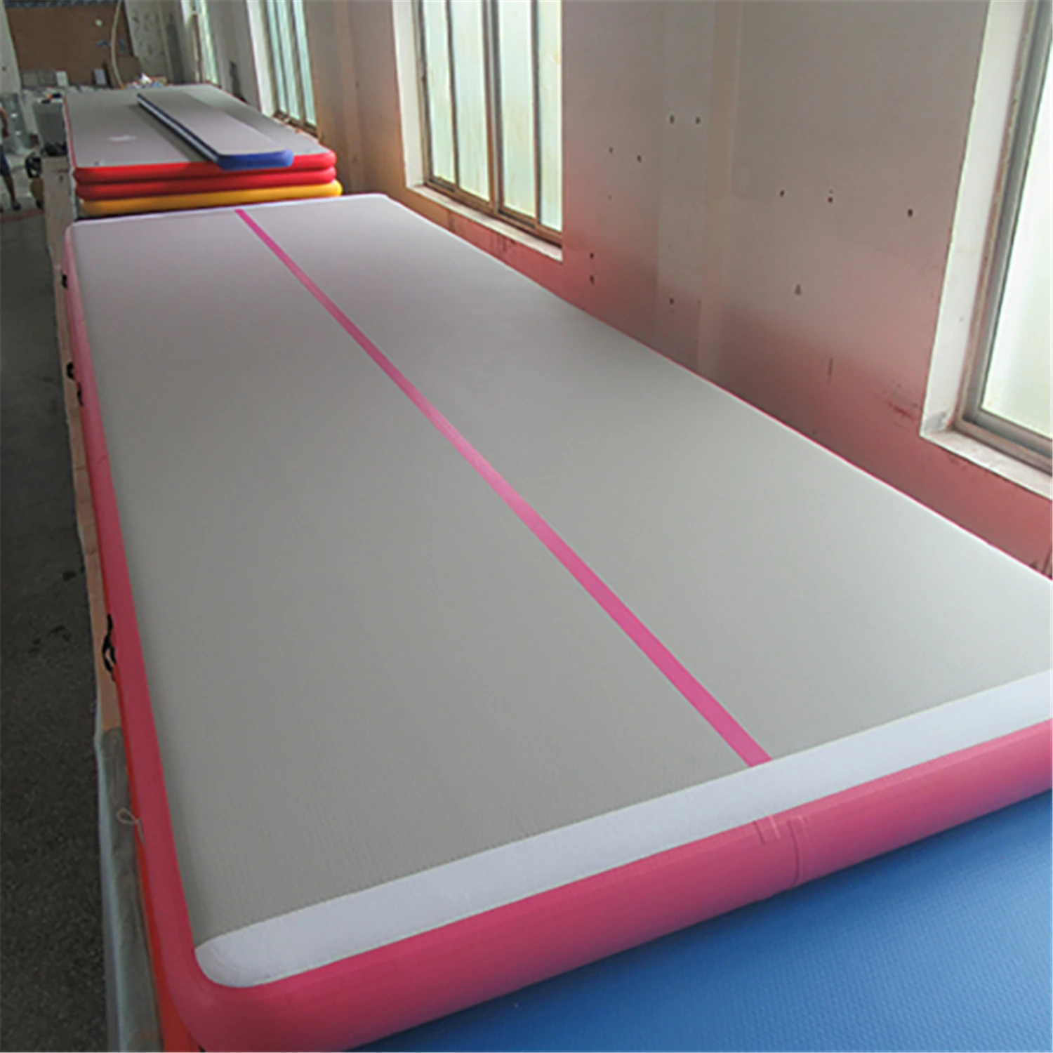 Free Shipping Gymnastic Inflatable Air Track 5m Tumble Mat for Gym Wholesale Floor | Игрушки и хобби