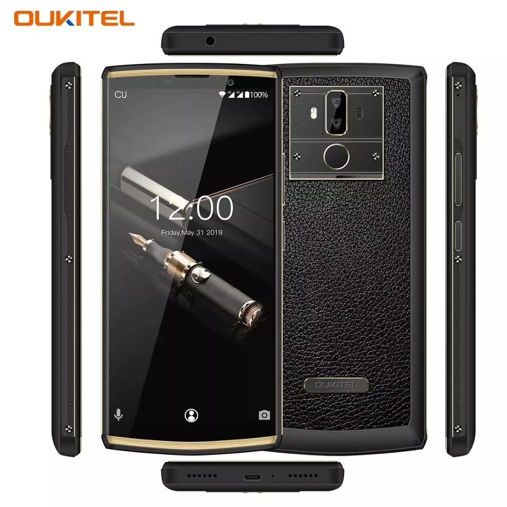 

OUKITEL K7 Pro 6.0" FHD+ 4G LTE Smartphone 4GB+64GB MT6763 Octa-Core Mobile Phone 10000mAh Battery Face ID Unlock Cellphone