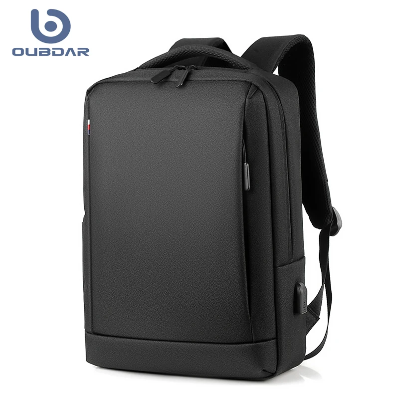 

OUBDAR 2020 New Men Laptop Backpack Business Notebook Mochila Unisex Waterproof Back Pack USB Charging Bags Male Travel Bagpack