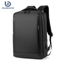 oubdar 2020 new men laptop backpack business notebook mochila unisex waterproof back pack usb charging bags male travel bagpack