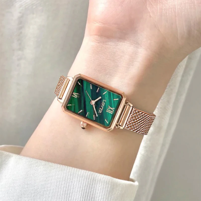 2022 Square Luxury Watches For Women Fashion Watch Dropshipping Gifts Waterproof Moda Reloj Mujer Luxo Relogio Feminino Zegarek