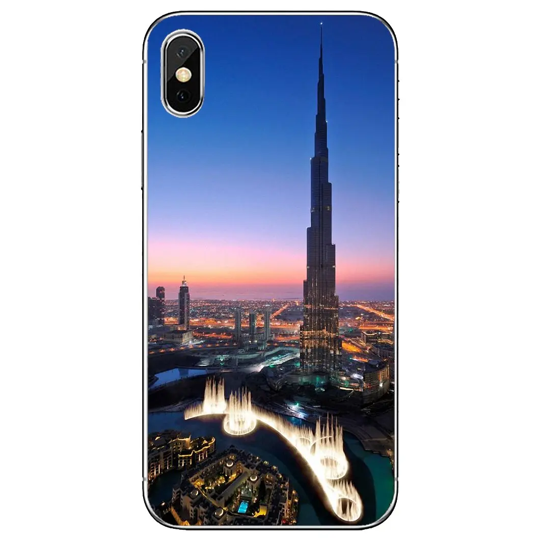 Мягкие чехлы для Sony Xperia XA Z3 Z5 XZ1 XZ2 Z Z1 Z2 compact M2 M4 M5 C4 C6 E3 T3 Burj-Khalifa-Tower-building-Dubai |