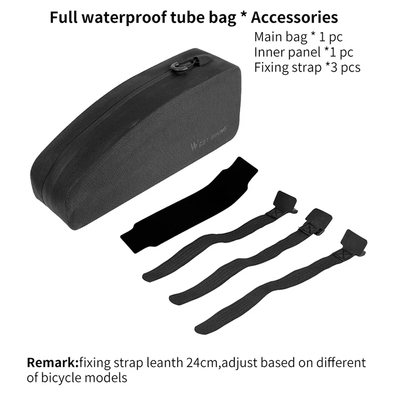 High Quality West Biking Roswheel Bicycle Bag Frame Front Handlebar Cycle Bike Waterproof Cycling for Equipment | Спорт и