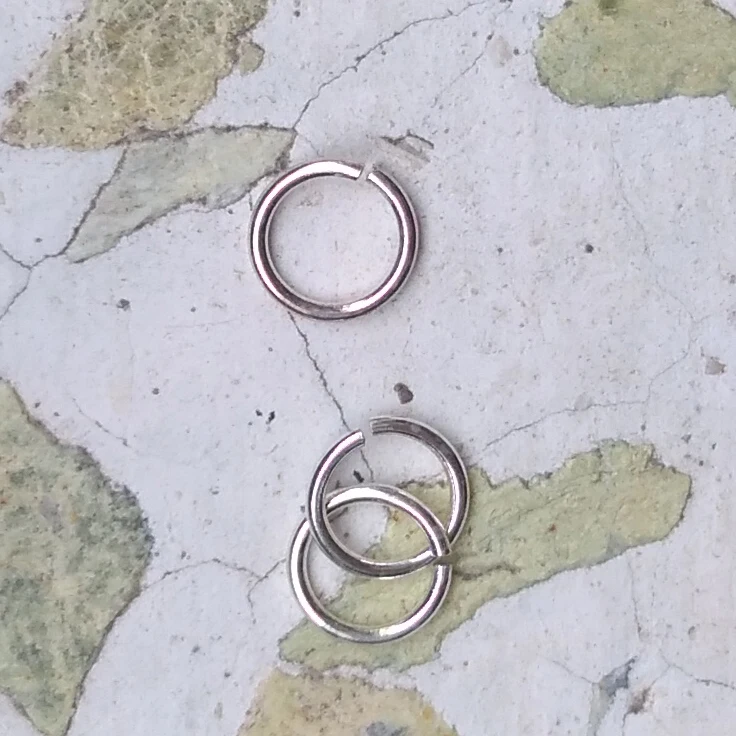 серебряные серьги Аксессуары для макияжа прыгающее кольцо Настоящее серебро 925
