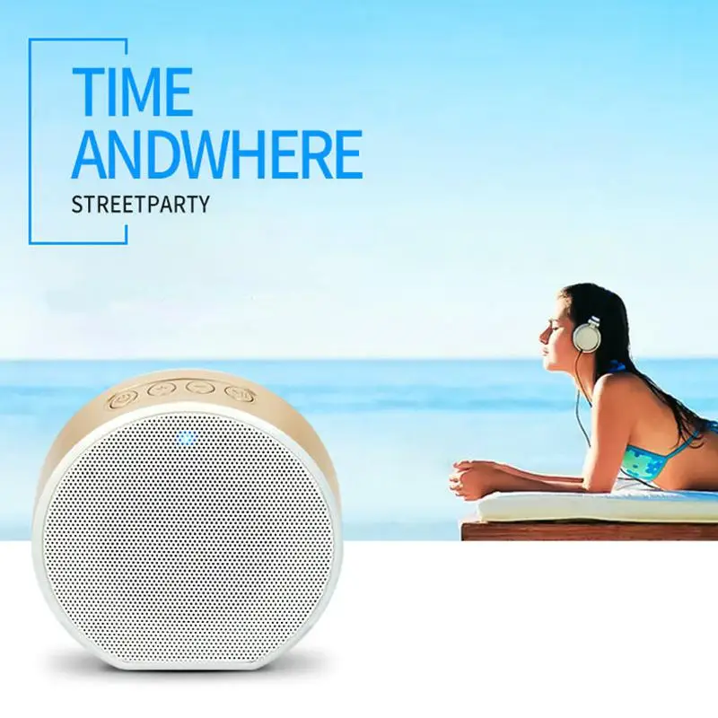 Портативный Мини Bluetooth динамик s беспроводной Hands Free TF USB FM звук музыки для iPhone X