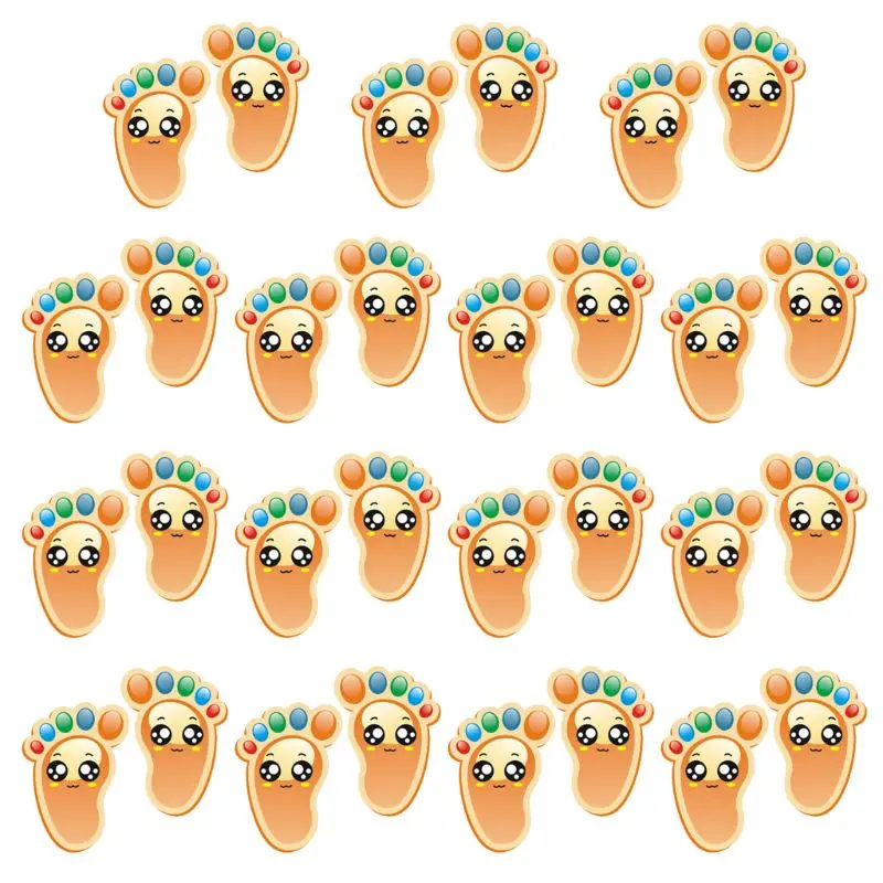 15 пар детские наклейки на пол самоклеющиеся социальные расстояния | Дом и сад