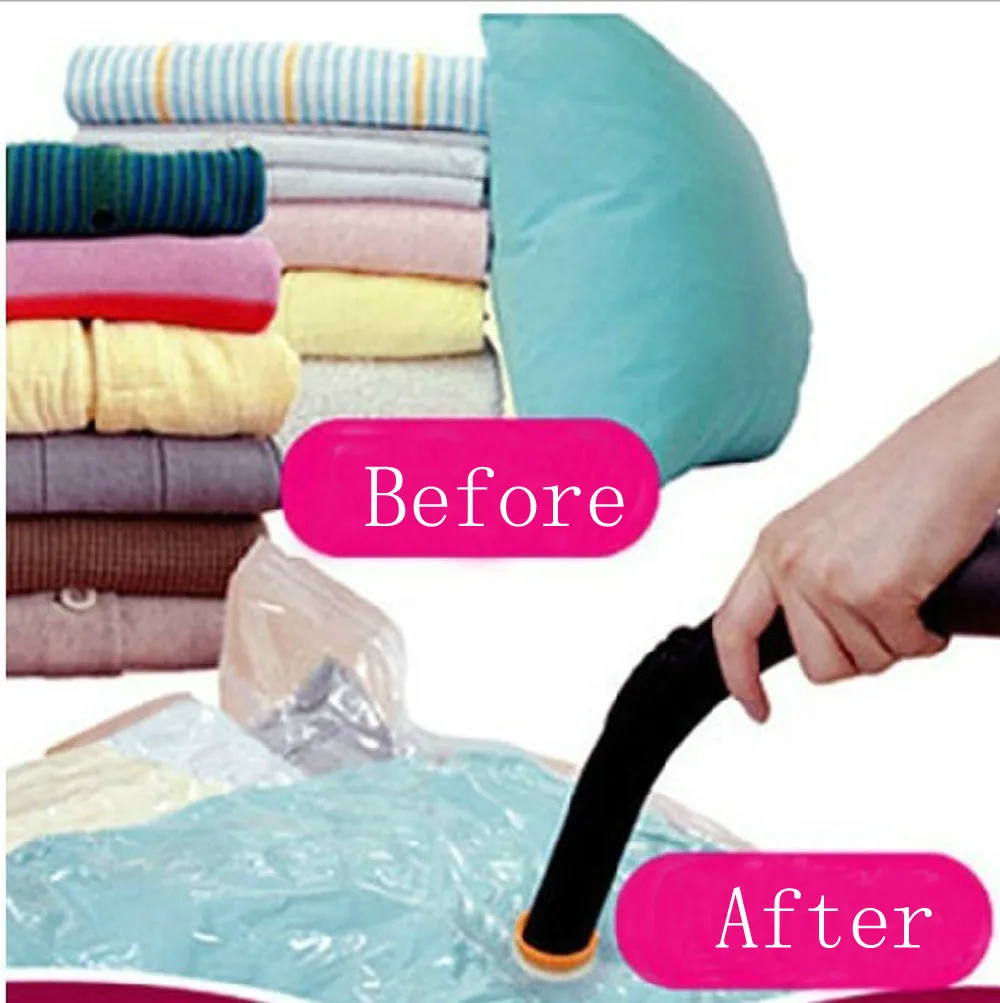 Space Saver Packing Cube Women Travel Waterproof Luggage Clothes Tidy Pouch Organizer Large Capacity Seal Vacuum Bags Compressed | Багаж и