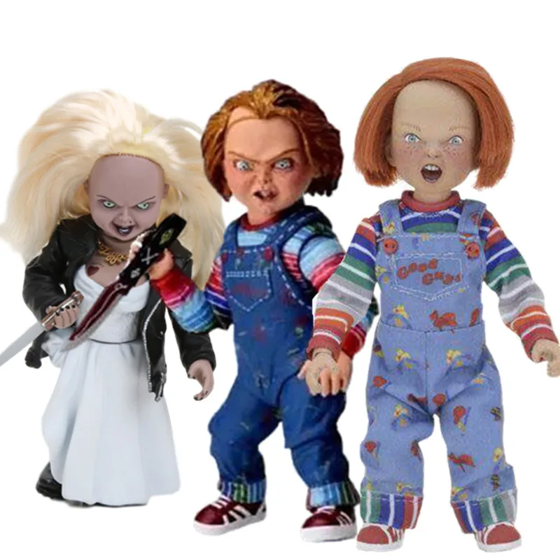 NECA страшный Чаки Фигурки игрушки ужастиков детская игра ужас Bishoujo Невеста Кукла