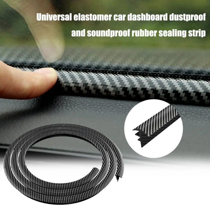 

Auto Dashboard Sealing Strip Noise Sound Insulation Rubber Strips Universal for Weatherstrip Auto Accessories