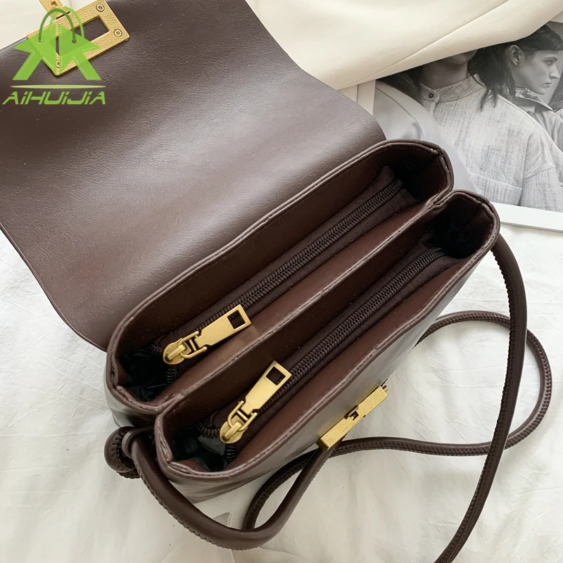 

Fashion Bags for Women Crossbody Bag Shoulder Pack PU 2021 New Style Women's Fashionable Hand Square Sling Bag Messenger Bag