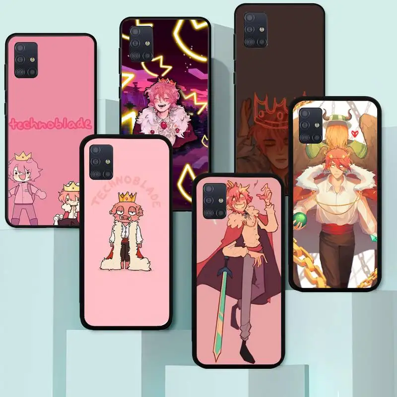 

Top Game Technoblade Blood God Phone Case for Huawei honor 7A 8X 8s 9 9X 10 10i 20 30 Play lite pro s Fundas cover