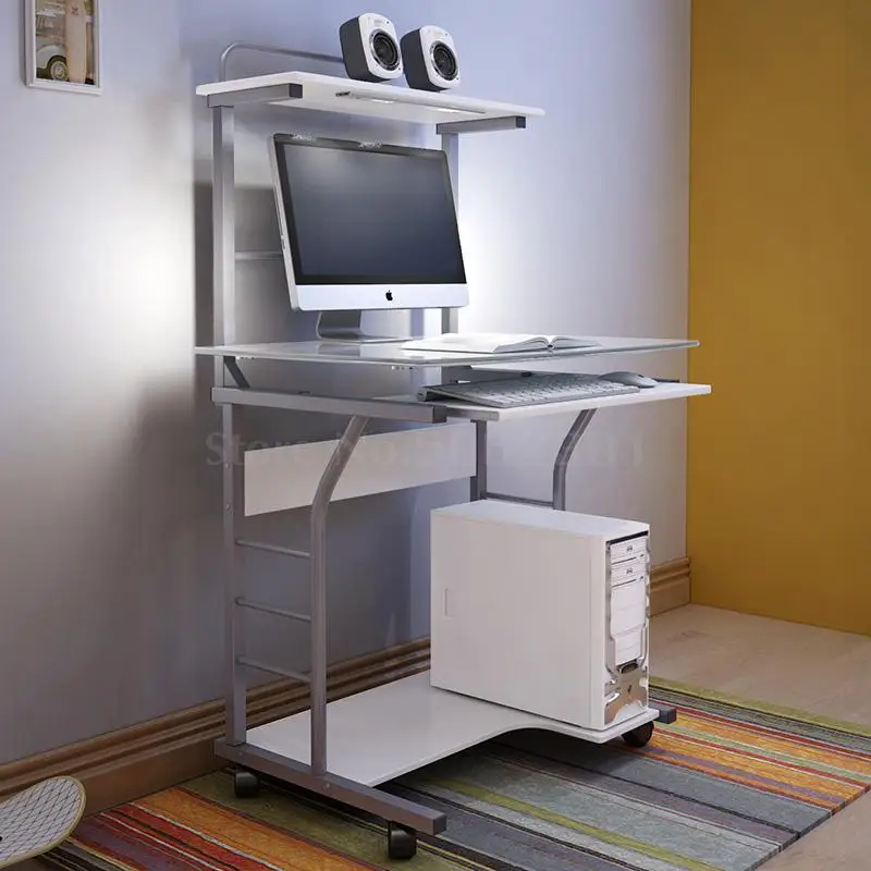 Компьютерный стол простой современный съемный закаленное стекло province space