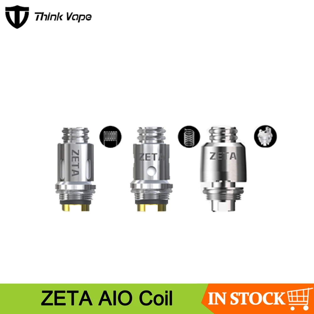 Катушка испарителя Think Vape ZETA AIO RBA Ом/Ом сетчатая катушка Ом Обычная постоянного