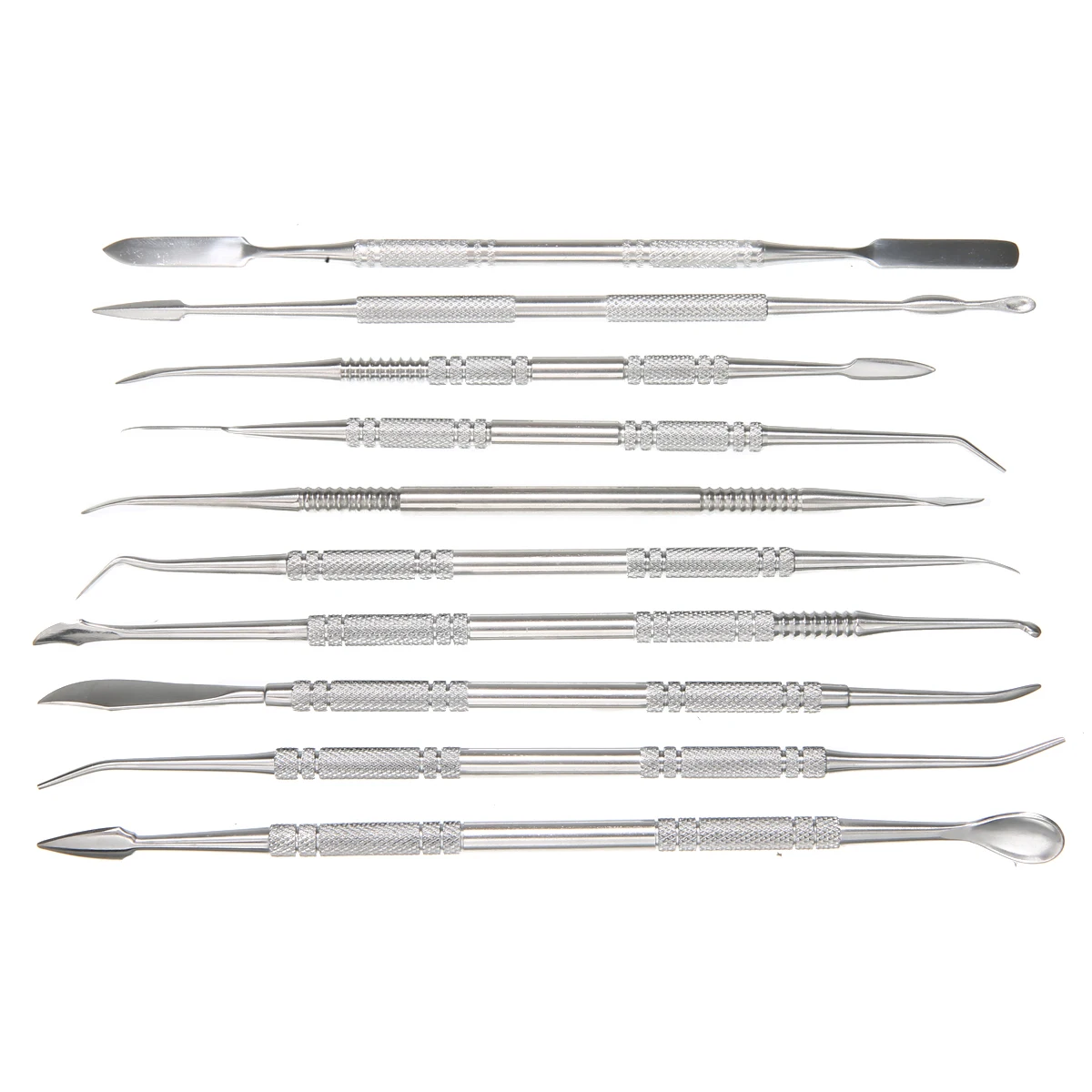 2020 Новинка 10 шт из нержавеющей стали глиняный Набор для лепки восковые резные