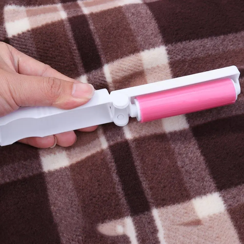 Портативный складной моющийся ворс для удаления волос одежда шерсть