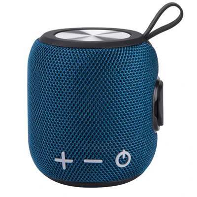 Blue Портативный Bluetooth динамик IPX7 водонепроницаемый каплевидный круглый сабвуфер для телевизора компьютера мобильного телефона для iPhone Xiaomi huawei - Цвет: Blue