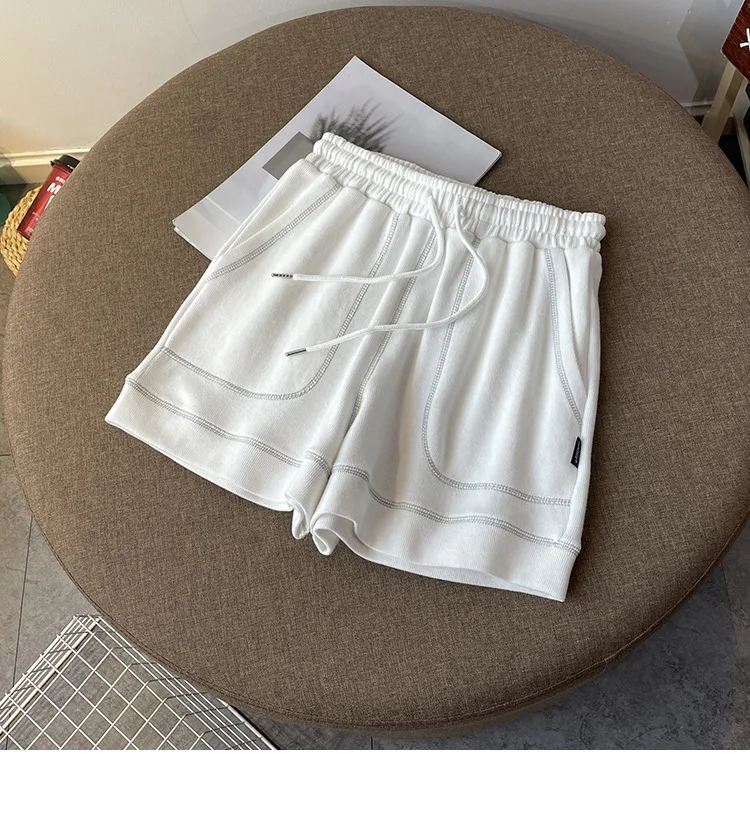 

2021 new Women's Denim Shorts Classic Vintage High Waist Wide Leg Female Caual Summer one