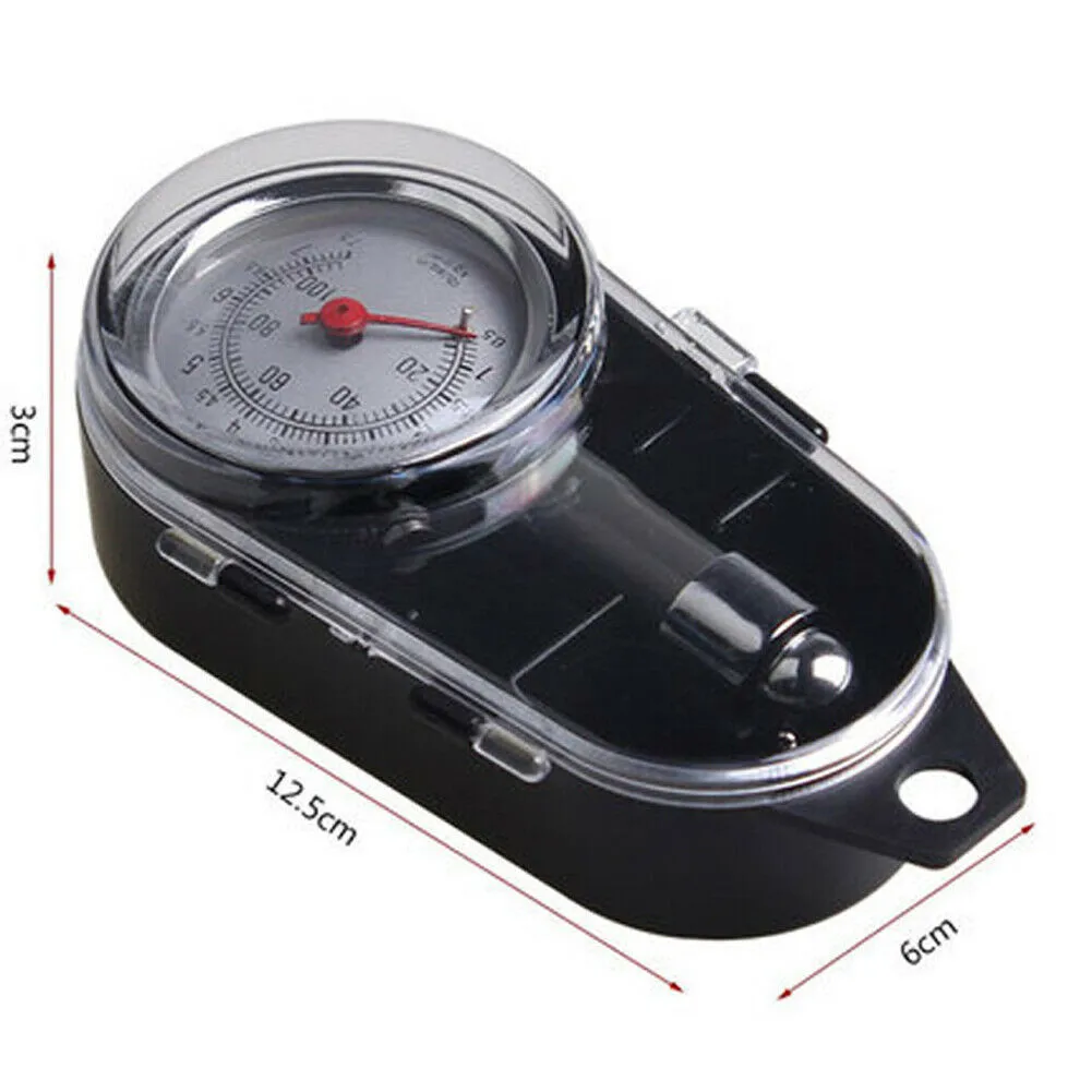 

PRESSURE MANOMETER Tire Pressure Tester Steel+copper+plastic Useful 100% Brand New 100PSI